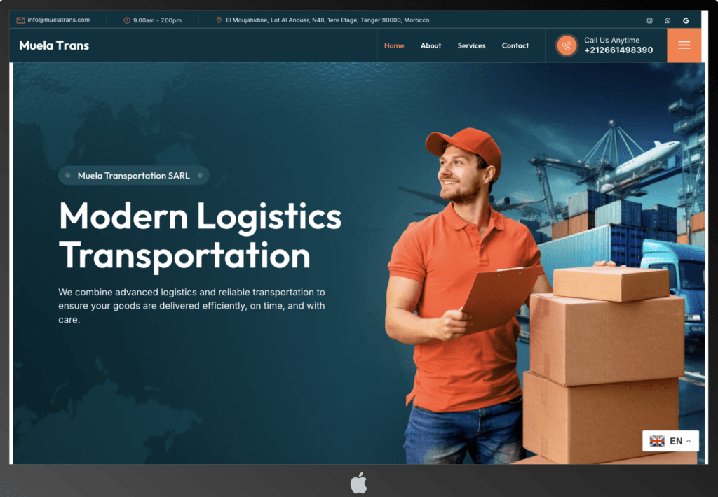 Muelatrans.com – Transportation Services Between Europe & Morocco