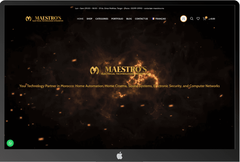 E-Maestros.ma – Smart Technology & Home Automation Solutions in Morocco